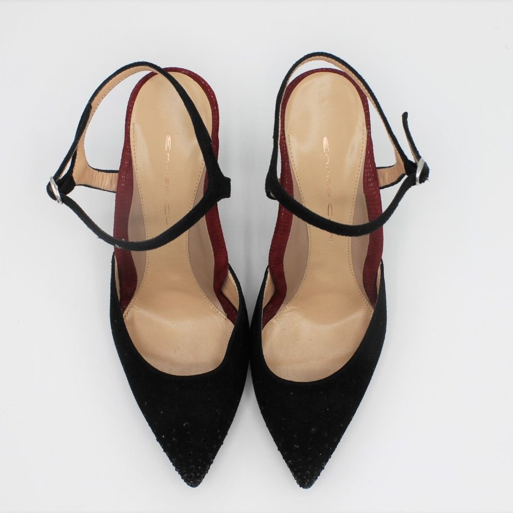 Enrico Cuini Vero Cuoio Faye Specialty Stilettos (9) - Picture 5 of 7